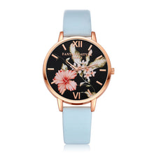 Load image into Gallery viewer, Modern Floral Design Women's Watch-KOLEE WATCHES-Sky Blue-KOLEE WATCHES
