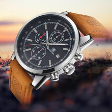 Load image into Gallery viewer, Casual Men`s Watch-KOLEE WATCHES-black khaki-KOLEE WATCHES