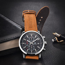 Load image into Gallery viewer, Casual Men`s Watch-KOLEE WATCHES-black khaki-KOLEE WATCHES