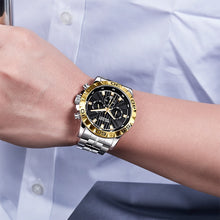 Load image into Gallery viewer, Casual Stainless Steel Men`s Watch-KOLEE WATCHES-Silver Gold-KOLEE WATCHES