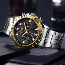 Load image into Gallery viewer, Casual Stainless Steel Men`s Watch-KOLEE WATCHES-Silver Gold-KOLEE WATCHES