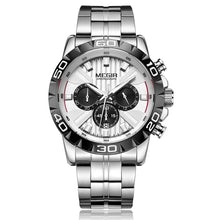 Load image into Gallery viewer, Casual Stainless Steel Men`s Watch-KOLEE WATCHES-Silver White-KOLEE WATCHES
