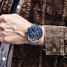 Load image into Gallery viewer, Luxury Men's Watch-KOLEE WATCHES-silicone gold black-KOLEE WATCHES