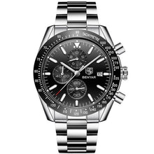 Load image into Gallery viewer, Luxury Men's Watch-KOLEE WATCHES-steel white black-KOLEE WATCHES