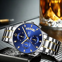 Load image into Gallery viewer, Casual Business Men`s Watch-KOLEE WATCHES-silver blue-KOLEE WATCHES