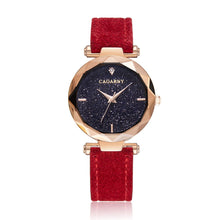 Load image into Gallery viewer, Elegant Black Ladies Watch-KOLEE WACHES-Red-KOLEE WATCHES