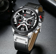 Load image into Gallery viewer, Luxury Man`s Watch-KOLEE WATCHES-black silver-KOLEE WATCHES