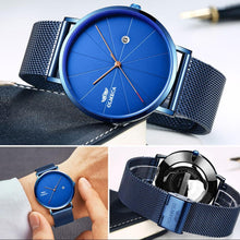 Load image into Gallery viewer, Elegant Business Men`s Watch-KOLEE WATCHES-silver blue-KOLEE WATCHES