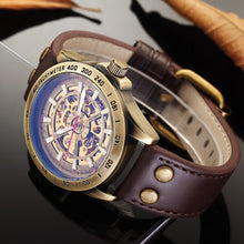 Load image into Gallery viewer, Skeleton Automatic Watch-KOLEE WACHES-black-KOLEE WATCHES