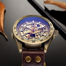 Load image into Gallery viewer, Skeleton Automatic Watch-KOLEE WACHES-black-KOLEE WATCHES