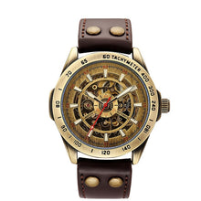 Load image into Gallery viewer, Skeleton Automatic Watch-KOLEE WACHES-brown-KOLEE WATCHES