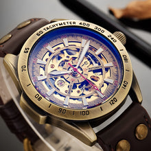 Load image into Gallery viewer, Skeleton Automatic Watch-KOLEE WACHES-black-KOLEE WATCHES