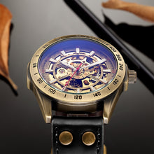 Load image into Gallery viewer, Skeleton Automatic Watch-KOLEE WACHES-black-KOLEE WATCHES