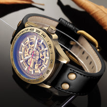 Load image into Gallery viewer, Skeleton Automatic Watch-KOLEE WACHES-black-KOLEE WATCHES
