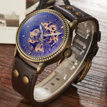 Load image into Gallery viewer, Retro Automatic Mechanical Watch-KOLEE WATCHES-Brown-KOLEE WATCHES