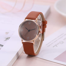 Load image into Gallery viewer, Leather Women's Watch-KOLEE WATCHES-kh023-brown-KOLEE WATCHES