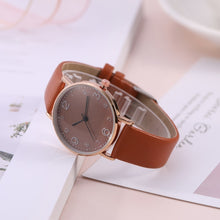 Load image into Gallery viewer, Leather Women's Watch-KOLEE WATCHES-kh023-brown-KOLEE WATCHES
