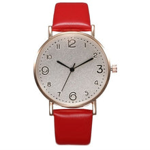 Load image into Gallery viewer, Leather Women's Watch-KOLEE WATCHES-kh023-red-KOLEE WATCHES