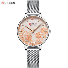 Load image into Gallery viewer, Floral Women's Watch-KOLEE WATCHES-S-silver-KOLEE WATCHES