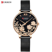 Load image into Gallery viewer, Floral Women's Watch-KOLEE WATCHES-S-black-KOLEE WATCHES